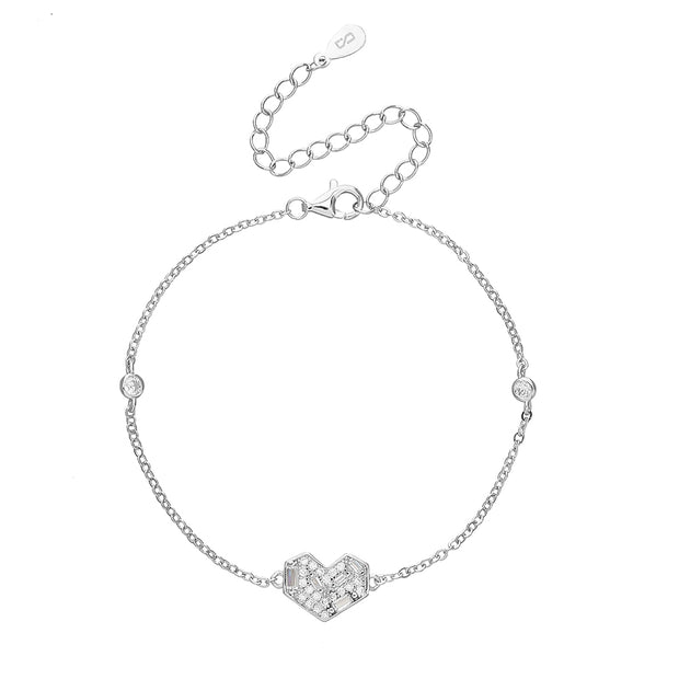 Deco Heart Bracelet