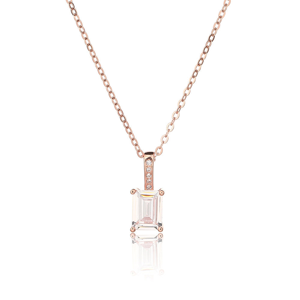 Asscher Necklace