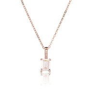 Asscher Necklace