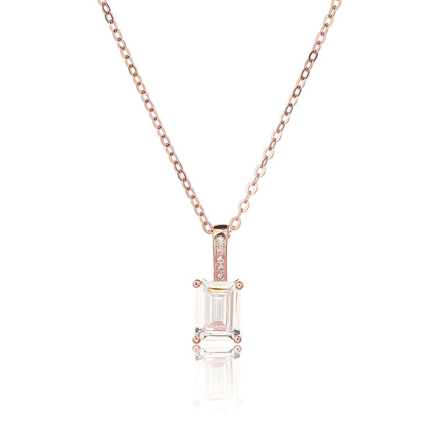 Asscher Necklace