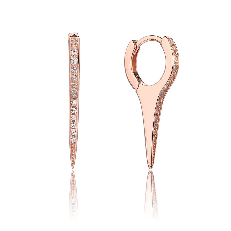 עגילי Dagger Hoops