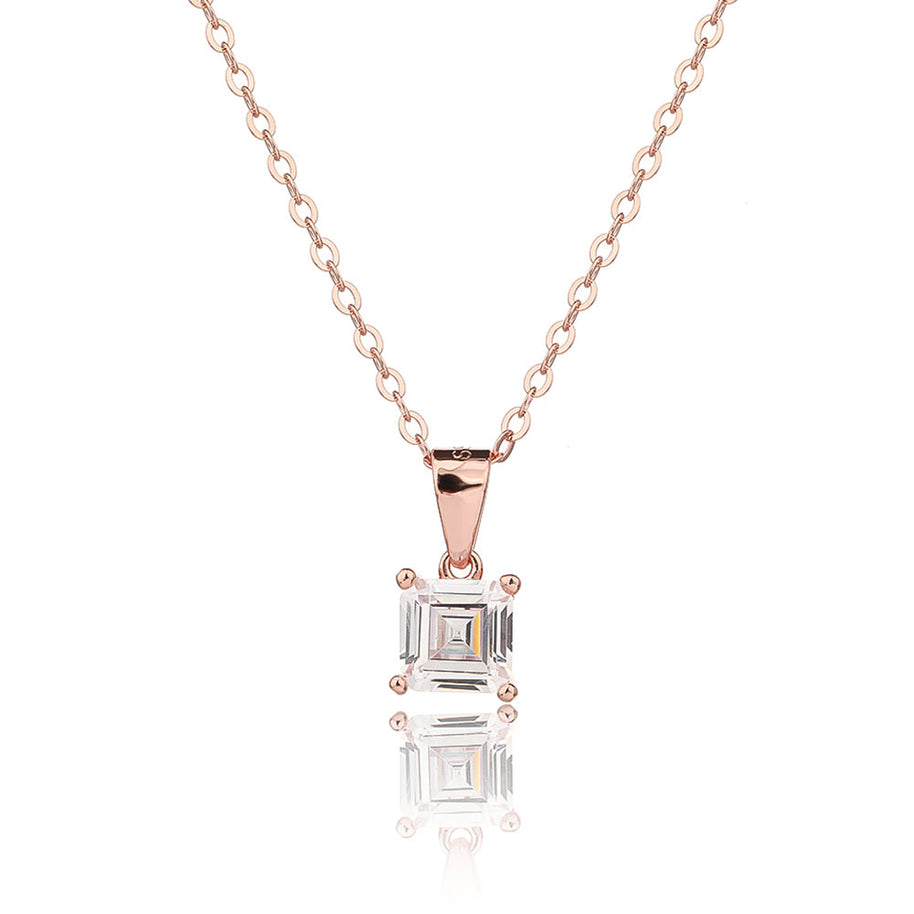 Asscher Necklace