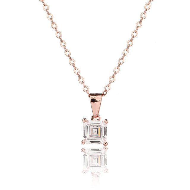 Asscher Necklace