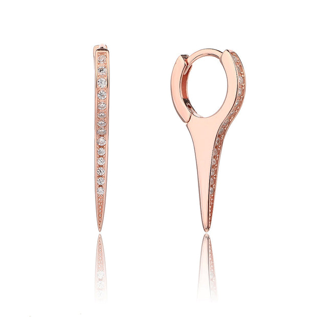 עגילי Dagger Hoops