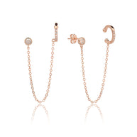 Helix Chain Earrings