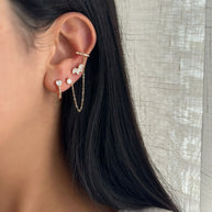 Helix Chain Earrings