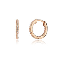 The Dewdrop Hoops - 10 mm