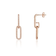 The Blush Link Earrings