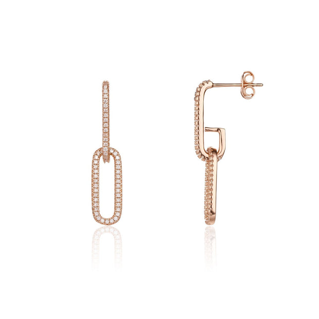 The Blush Link Earrings