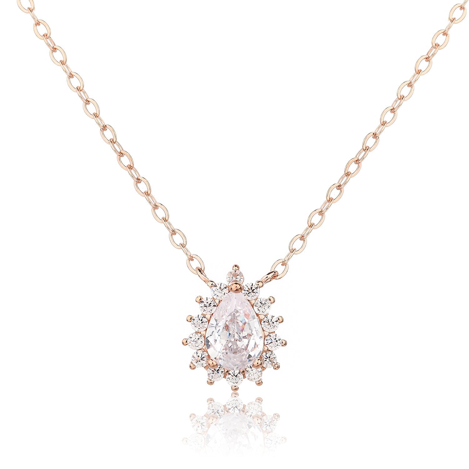 שרשרת Rhodolite  