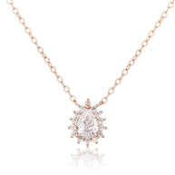 שרשרת Rhodolite  