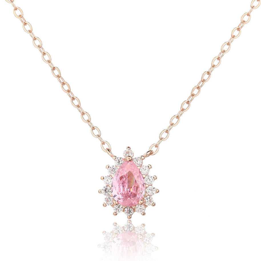 שרשרת Rhodolite  