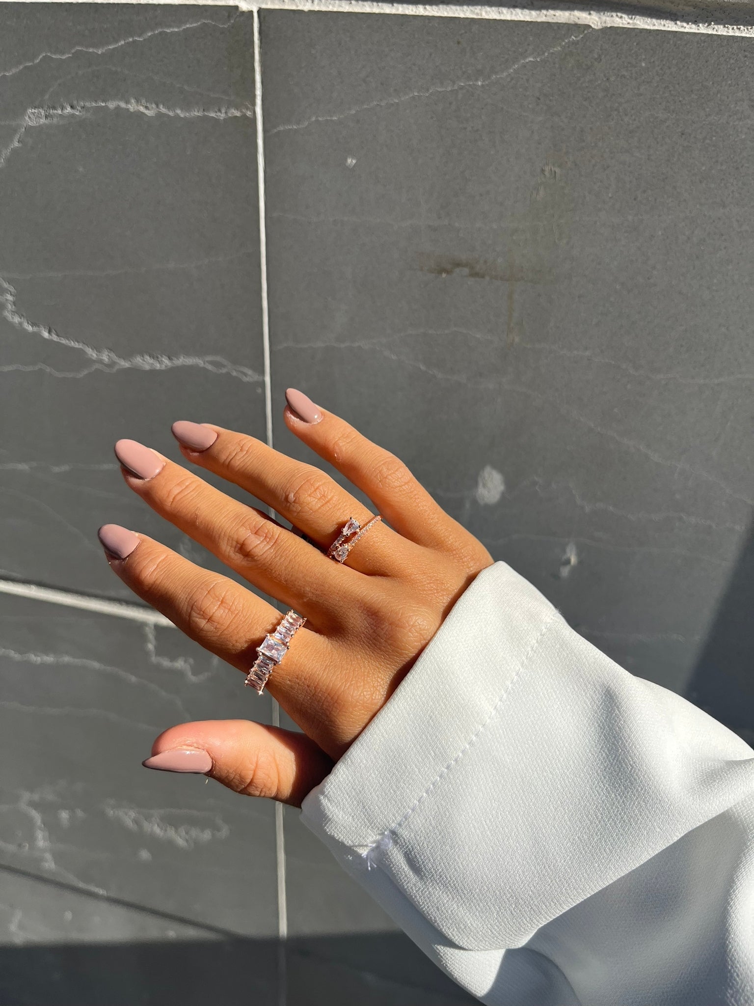 Deco Ring - Rose Gold