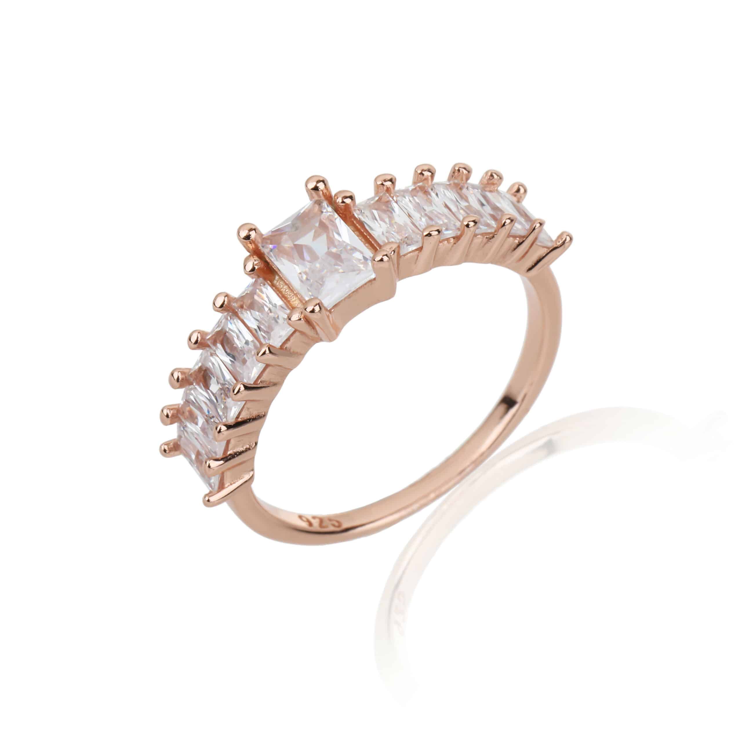 Deco Ring - Rose Gold