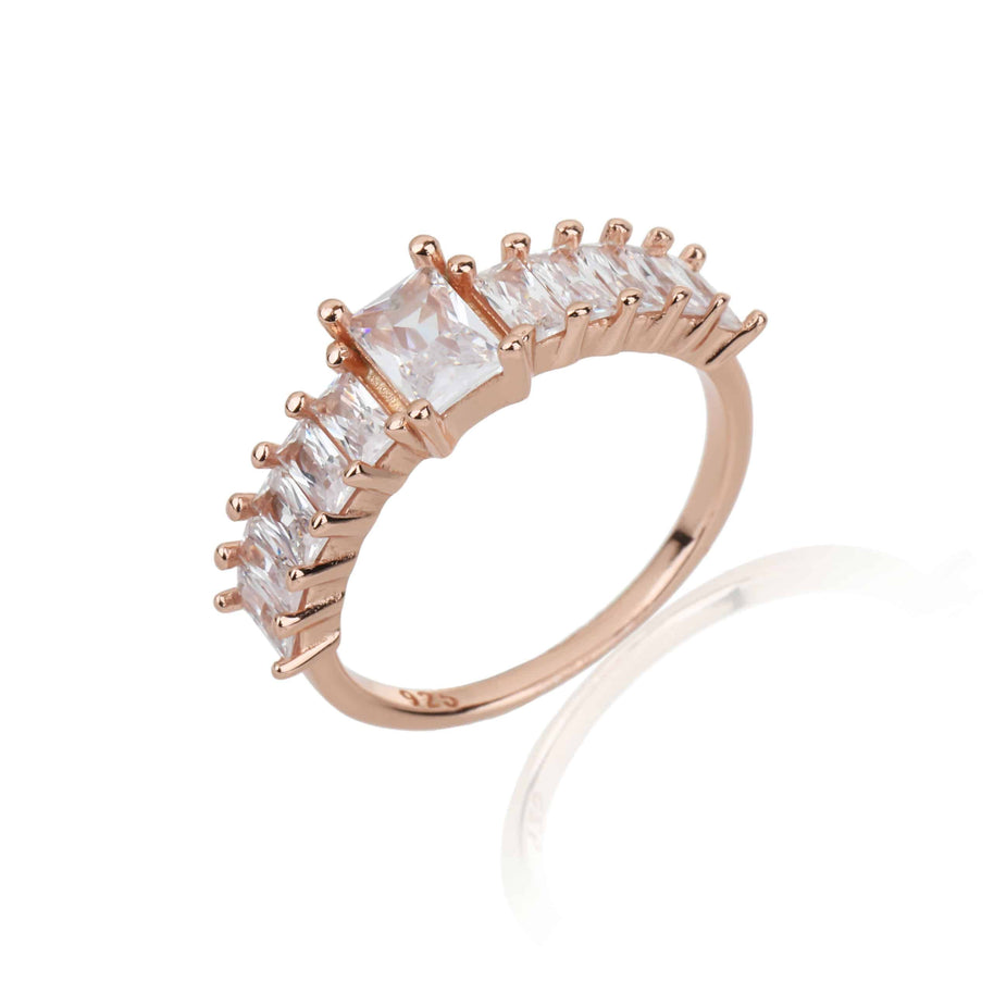 Deco Ring - Rose Gold